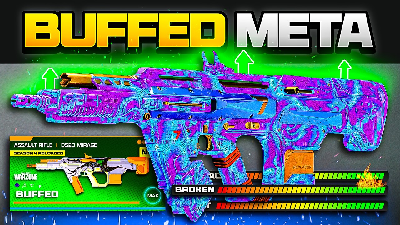 the BEST *BROKEN* META LOADOUT in Warzone after the NEW UPDATE! (BUFFED DS20 Setup)