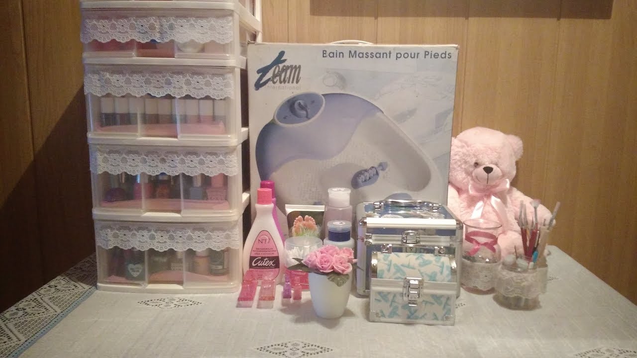 Mi coleccion de  esmaltes y accesorios para las uñas