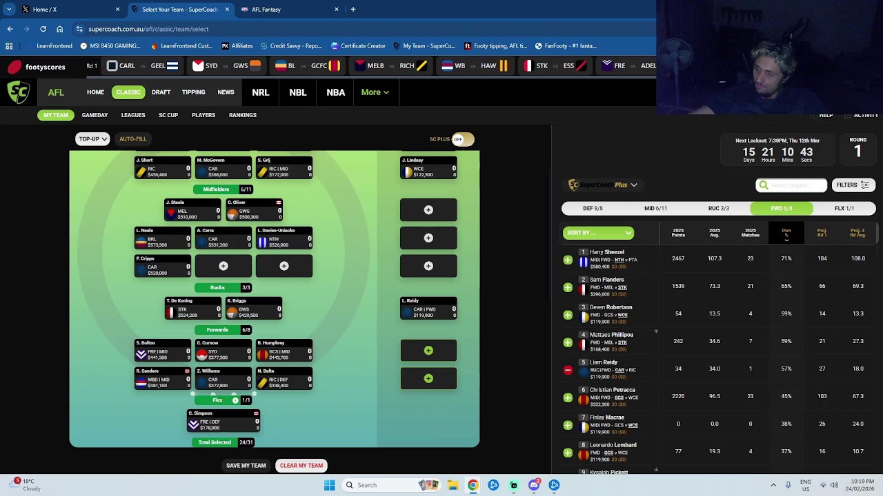 LIVE PRESEASON SUPERCOACH Q&A | AFL Supercoach 2026