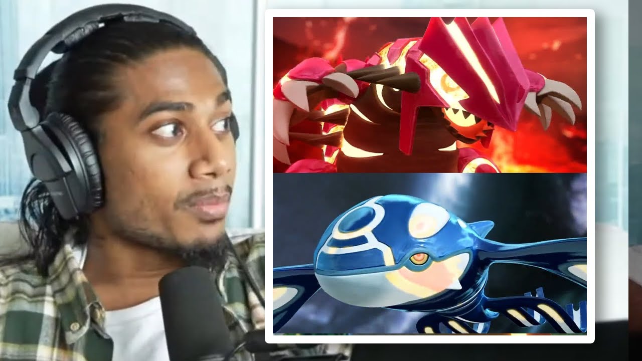 Were Kyogre and Groudon born from a 