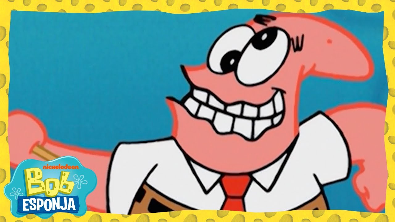 Bob Esponja | Patrick Trabalha no Siri Cascudo?! | Bob Esponja em Português