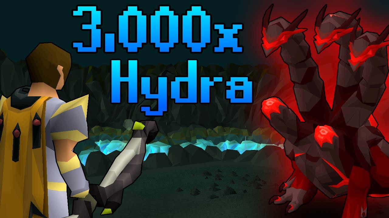 Loot from 3,000 Alchemical Hydra (GIM #215)