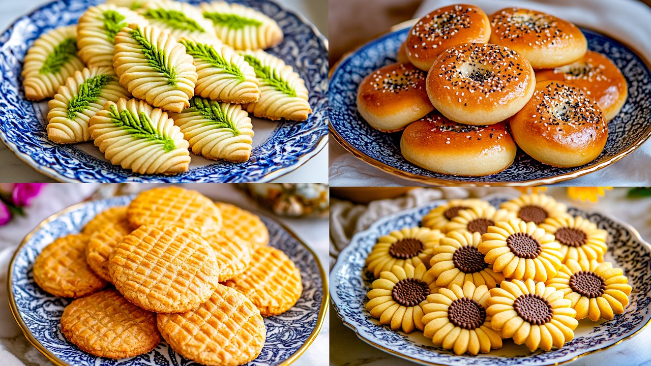 мои четыре любимых печенья на праздник Ид, недорогие и такие простые, вы должны попробовать