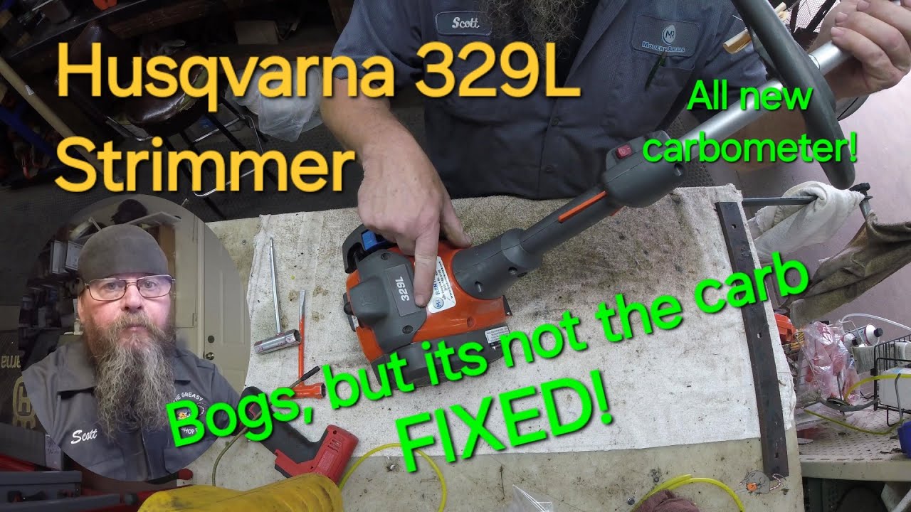 Husqvarna 329L Trimmer Bogs But Its Not The Carb