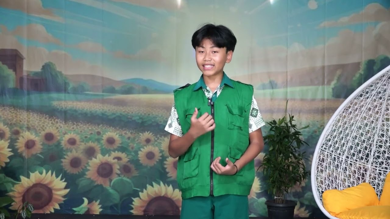 GO GREEN DAN GROW GREEN - Kampanye Adiwiyata Yudistira Narendra