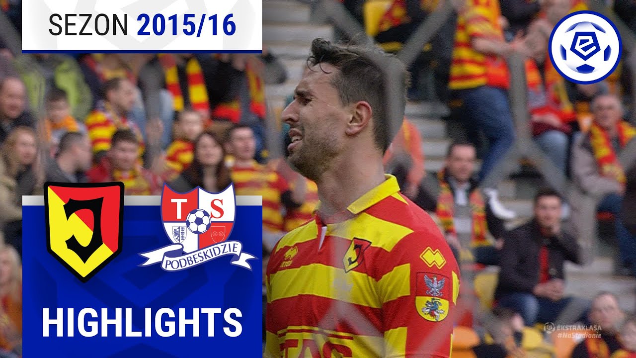 Jagiellonia Białystok - Podbeskidzie Bielsko-Biała 0:3 | SKRÓT | Ekstraklasa 2015/16 | 29. Kolejka