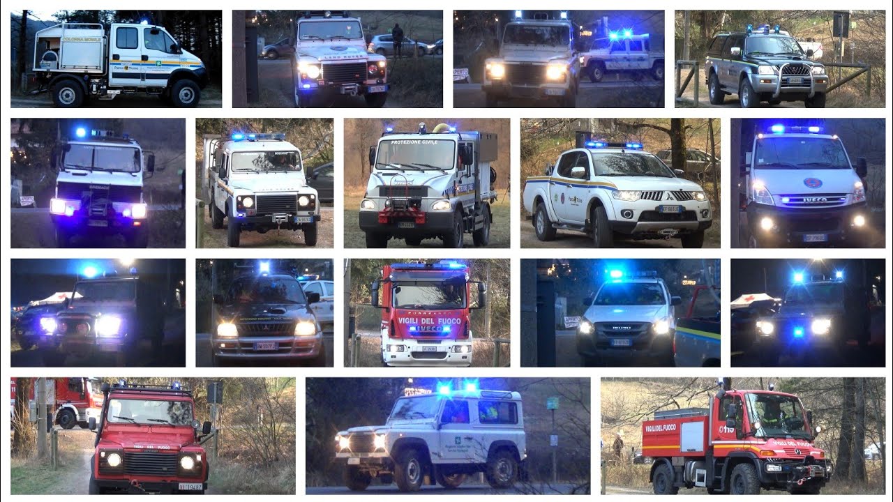 [SPECIAL] Mezzi di Soccorso per incendio Monte Martica // Italian Forest Firefight