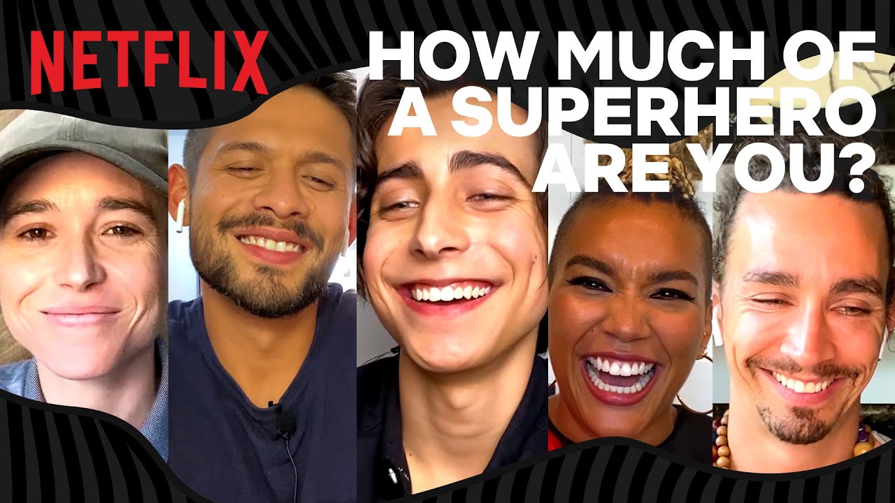 How Much of A Superhero Are You?! with the cast of Umbrella Academy