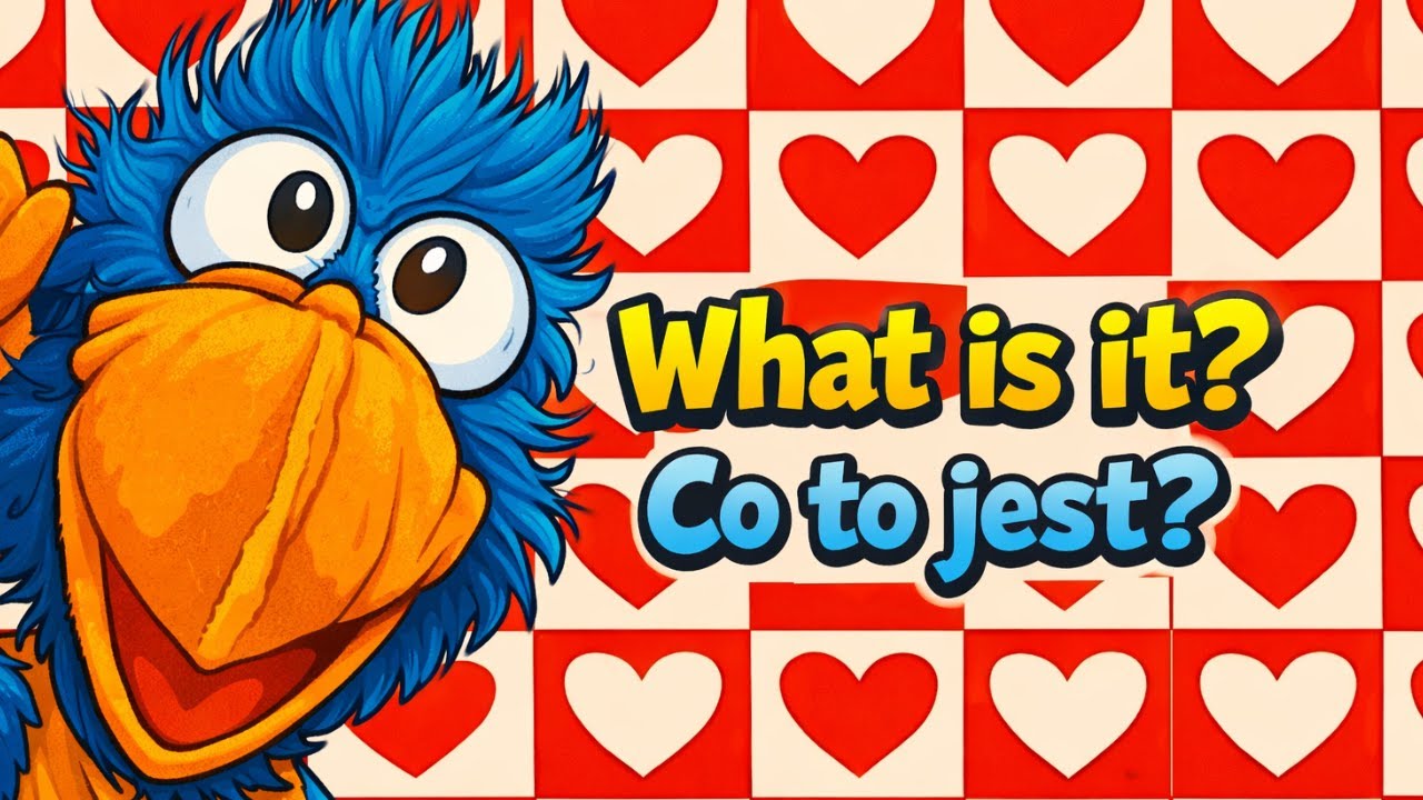 What is it ? Co to jest? Walentynkowe Zagadki ❤️ 💕 💖 / Bright Start Bilingual Education