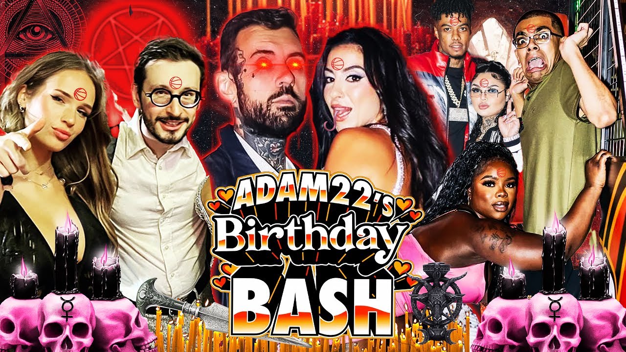Разоблачение сатанинского дня рождения Adam22