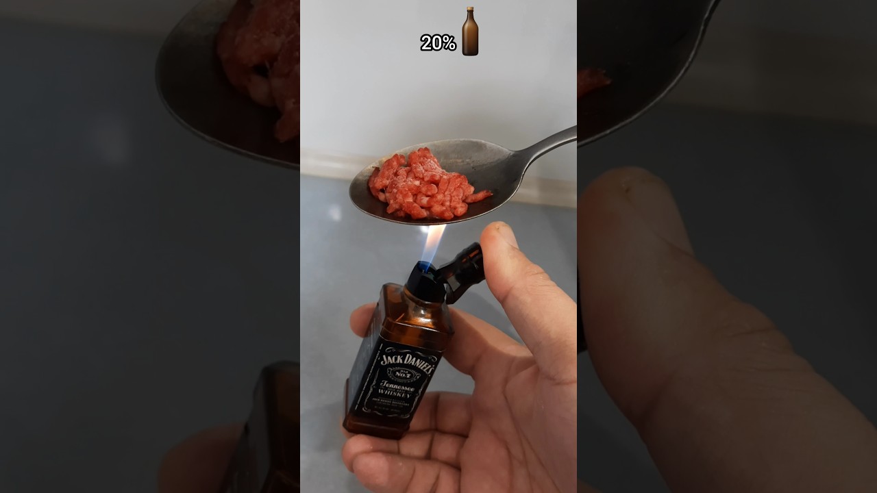 🔥Lighter vs Ground Meat🥩 | Dangerous Experiment | Strange Reaction! 😱