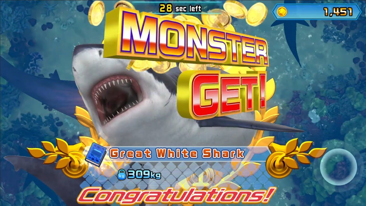 МОНСТР ХИТ БОЛЬШАЯ БЕЛАЯ АКУЛА Рыболовные духи Ace Angler M BANDAI NAMCO AMUSEMENT Рыболовные дух...