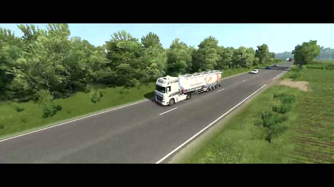ETS2 - ProMods 2.66 - DAF XTG De  Balti (MOD) a Utena (LIT)2/3