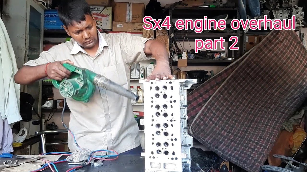 Sx4 diesel engine overhaul part 2