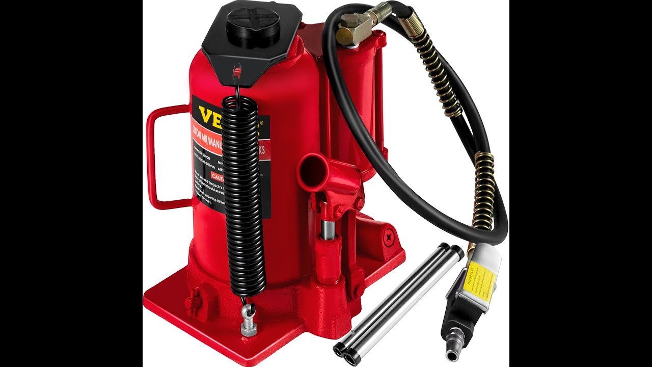 VEVOR 20 ton Air/Hydraulic Bottle Jack & VEVOR 3 tonne Bladder Air Jack Reviews