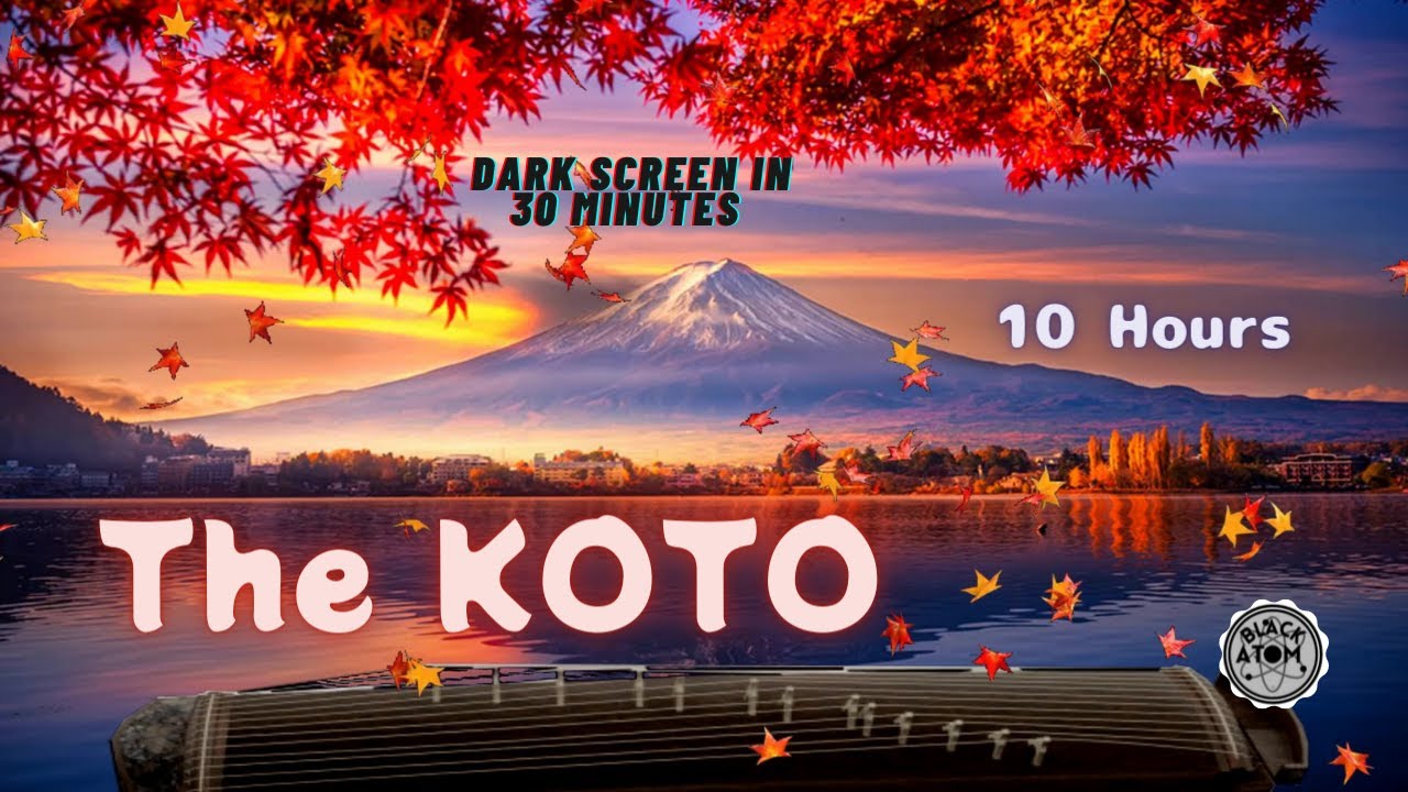 Sounds for Sleeping ⨀ The KOTO ⨀ Meditation and Relaxation Music ⨀ Dark Screen ⨀ 10 Hours