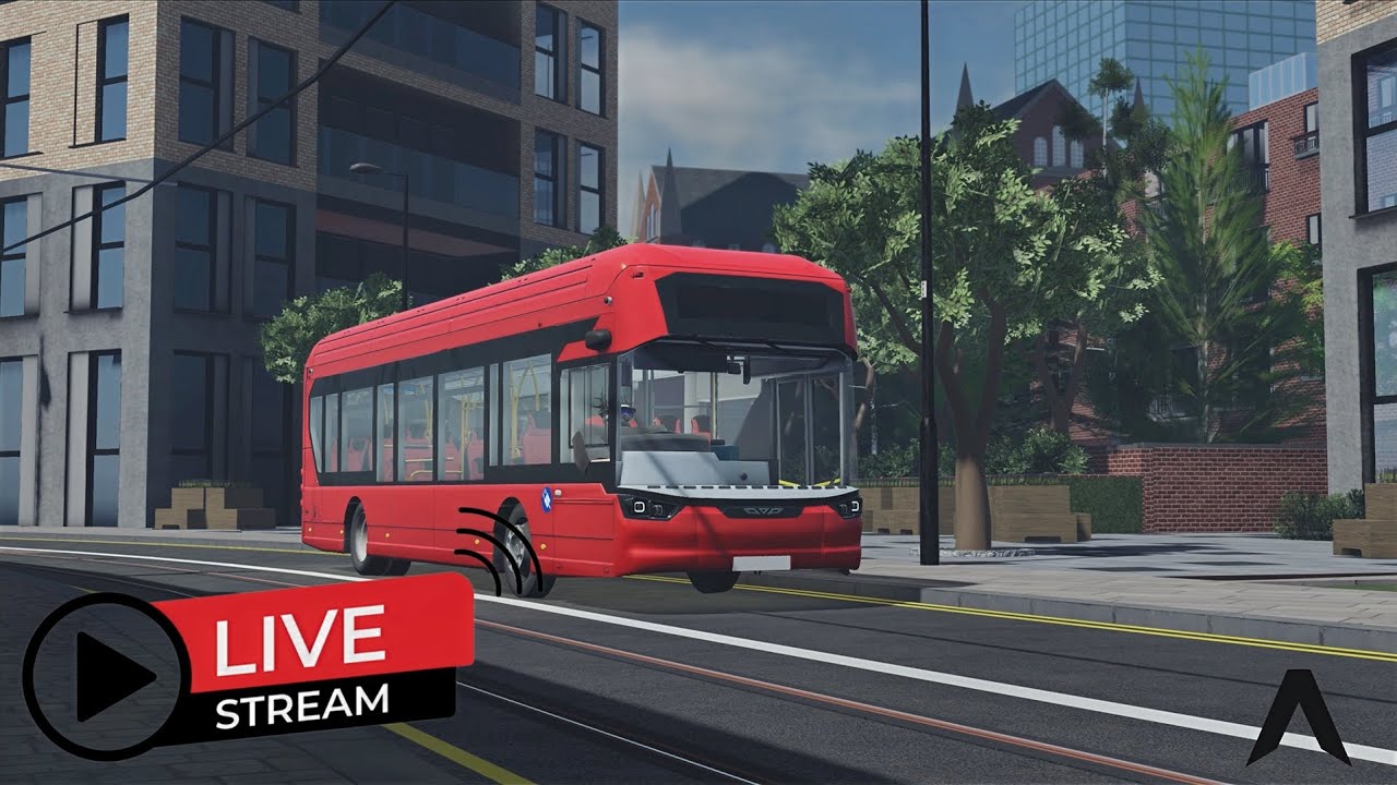 Driving in SIMULATION mode in Croydon Roblox *LIVE*