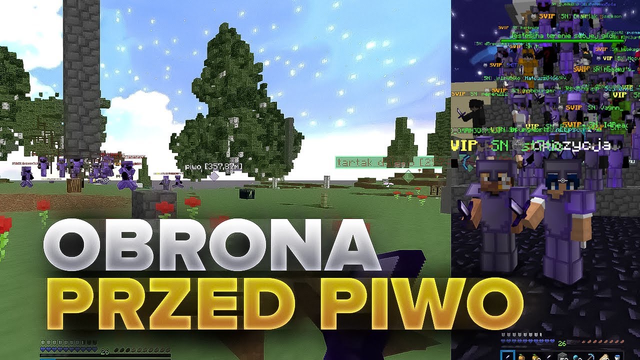 Kompromitacja Gildii PIWO | SN ZABA SHIT vs PIWO CRAP SKYL TAP GOTE KRET *Latwa obrona*