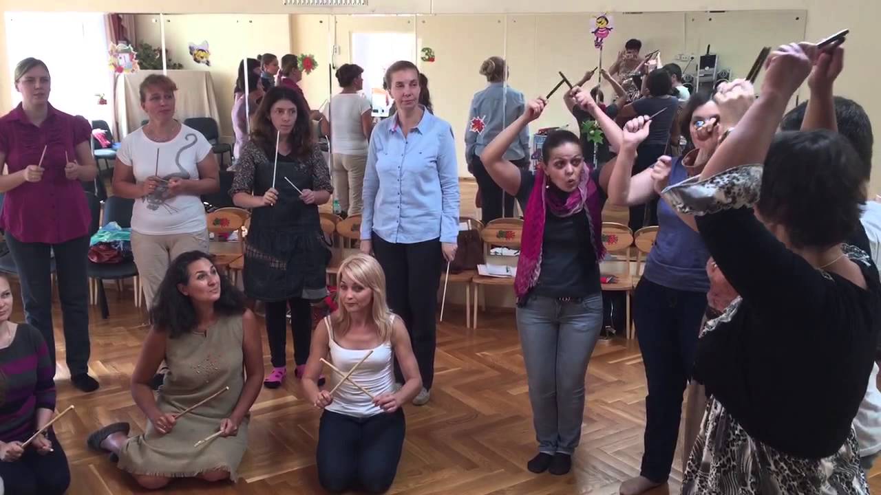 Игра с палочками. Орф- Шульверк. Москва 2015