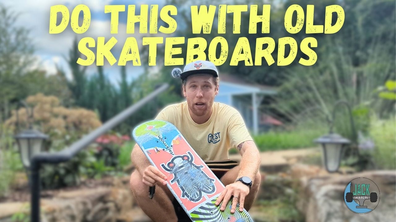 How to turn an OLD SKATEBOARD into a CRUISER