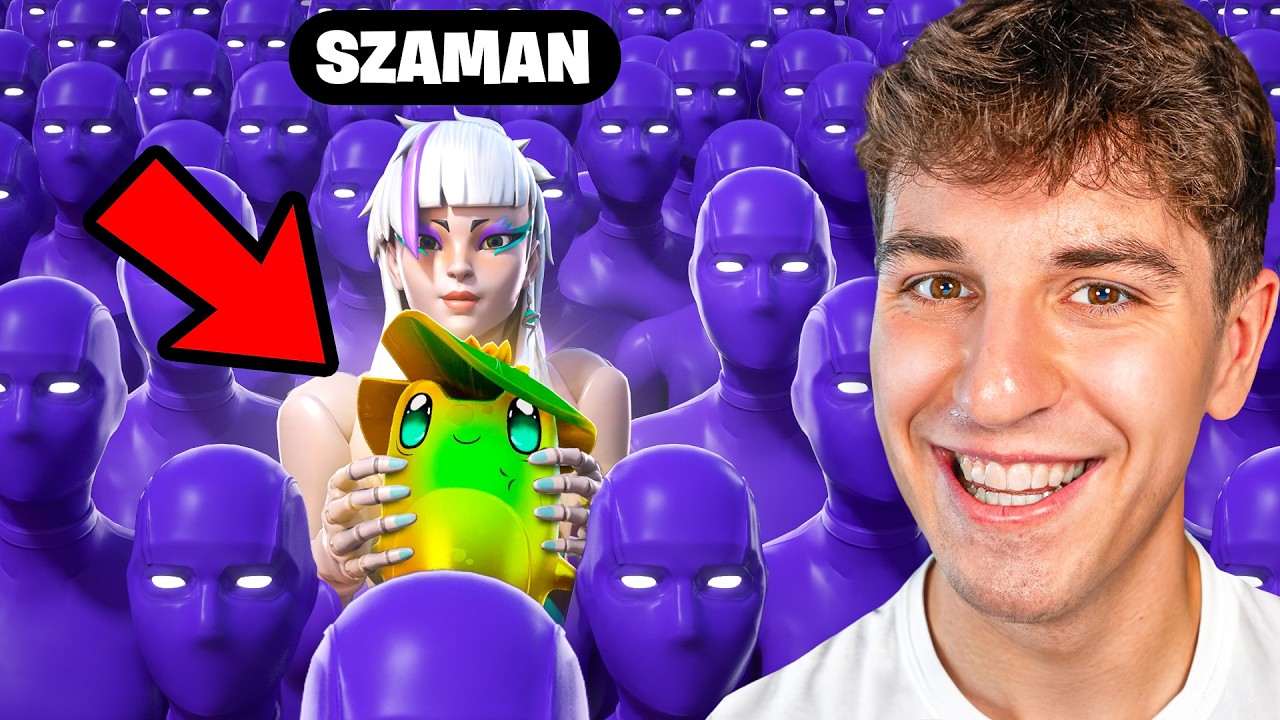 SZAMAN vs 99 DUSZK&Oacute;W UNREALI w Fortnite