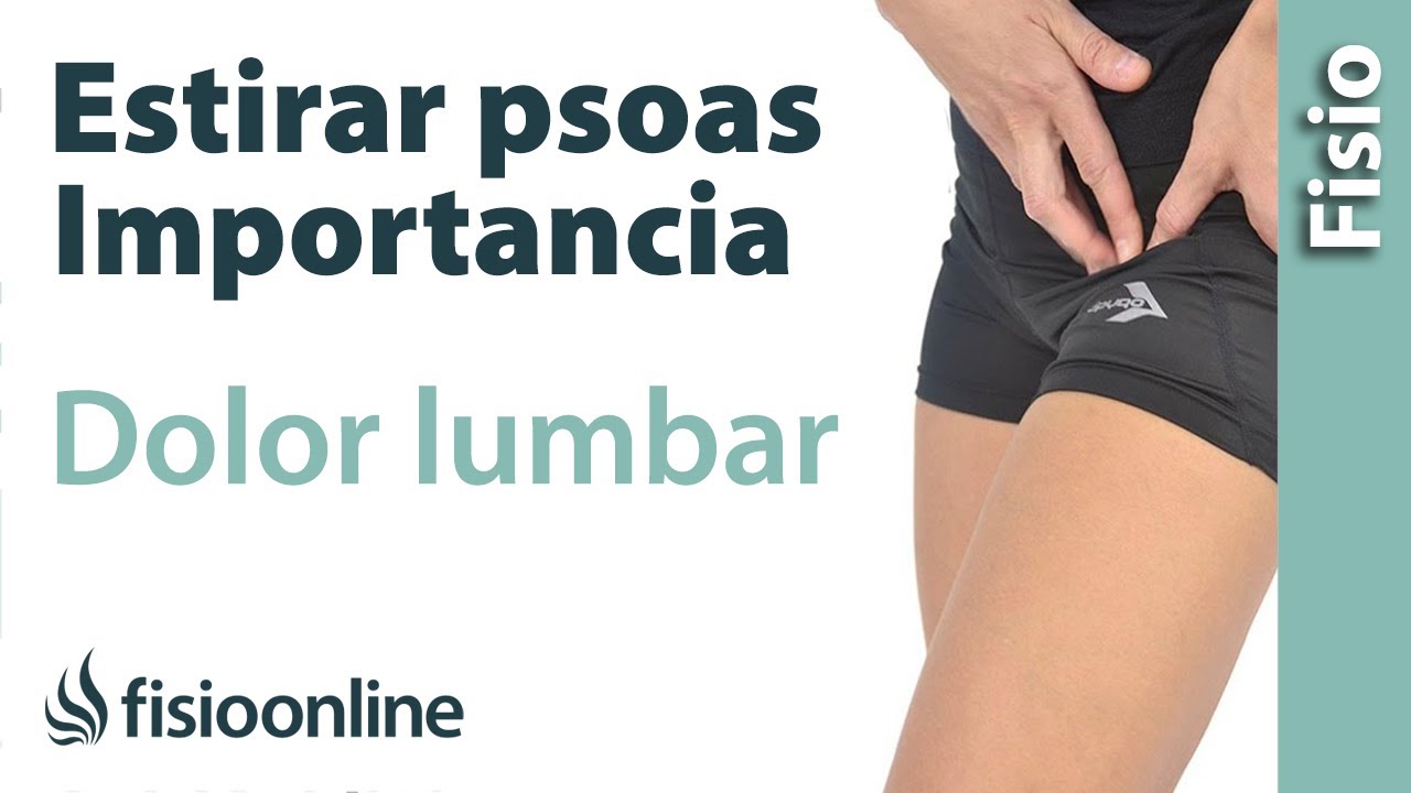 😰😰DOLOR LUMBAR ► Importancia del músculo psoas y su estiramiento