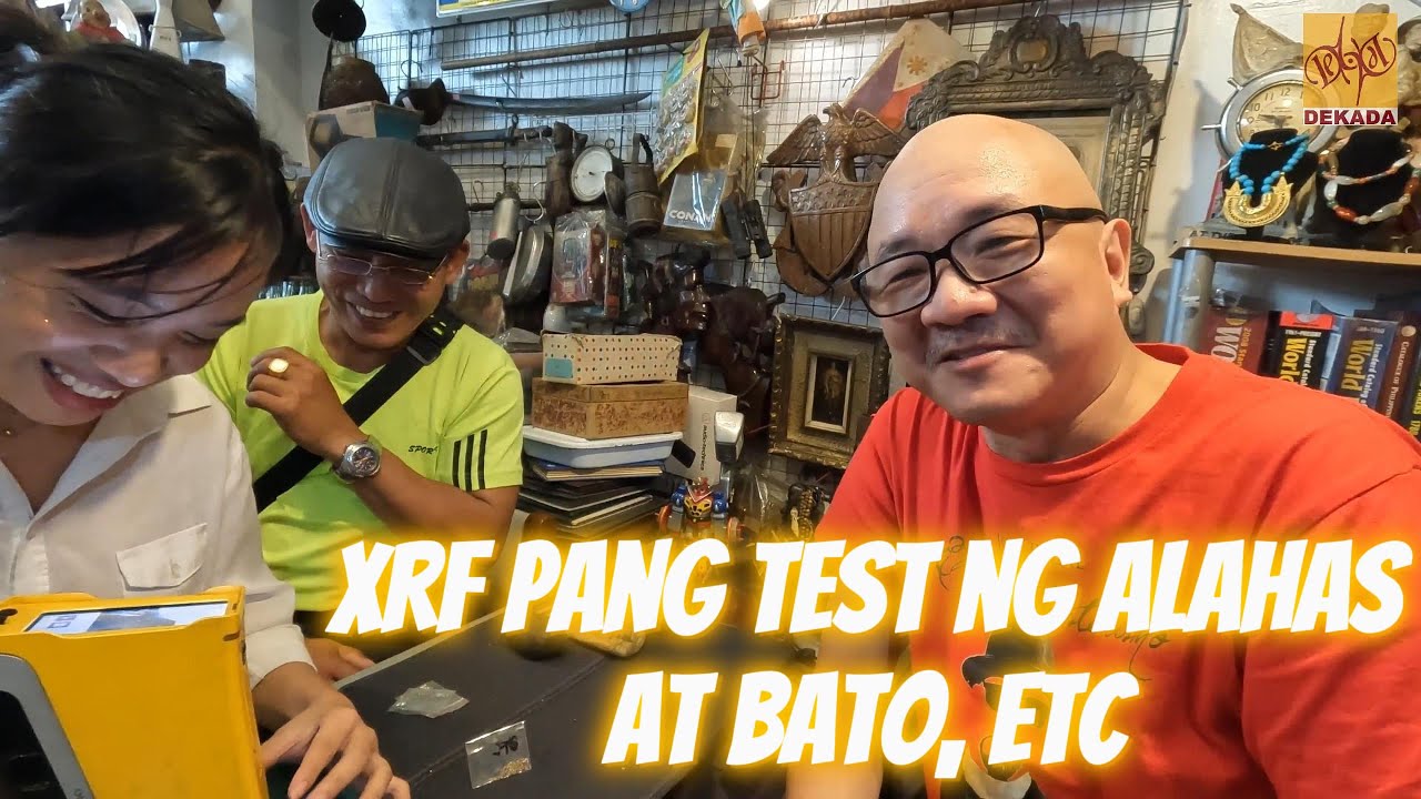 XRF Tester Para sa Alahas, Meteorite, Petrified Wood (Part 2) Dekada Collectibles Show S3 E7