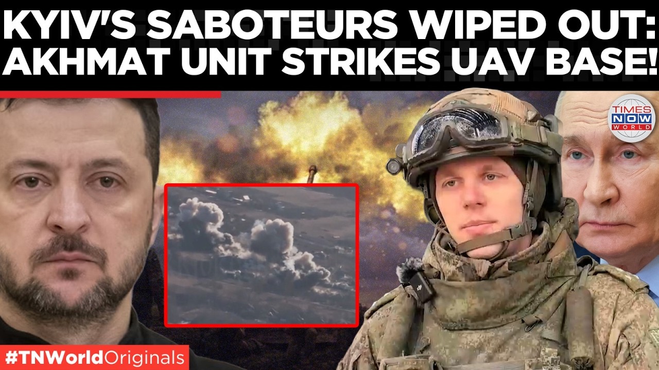 AKHMAT AMBUSH: Russian UAV Traps, Hunts Ukrainian Special Ops Saboteur Group In Kharkiv | World News