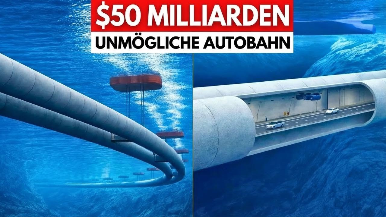 Norwegens 50-Milliarden-Dollar-Unterwasser-Autobahn wird Realität!