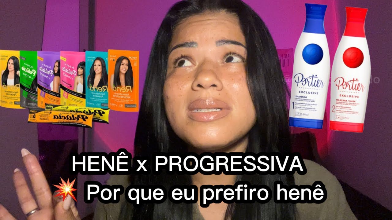 Eu prefiro mil vezes o henê do que a progressiva” 👇✨#henê 