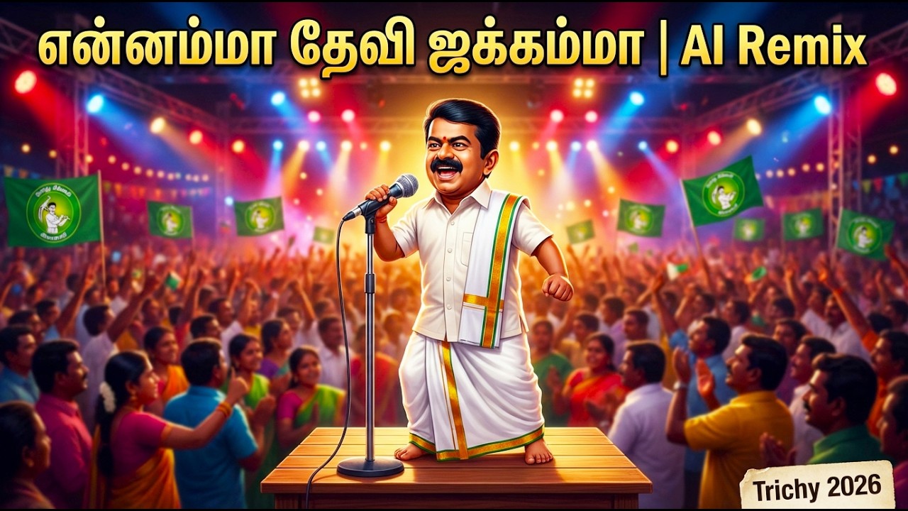 சிறுவனாக சீமான் | என்னம்மா தேவி ஜக்கம்மா | AI Kid Seeman | Trichy Maanadu 2026