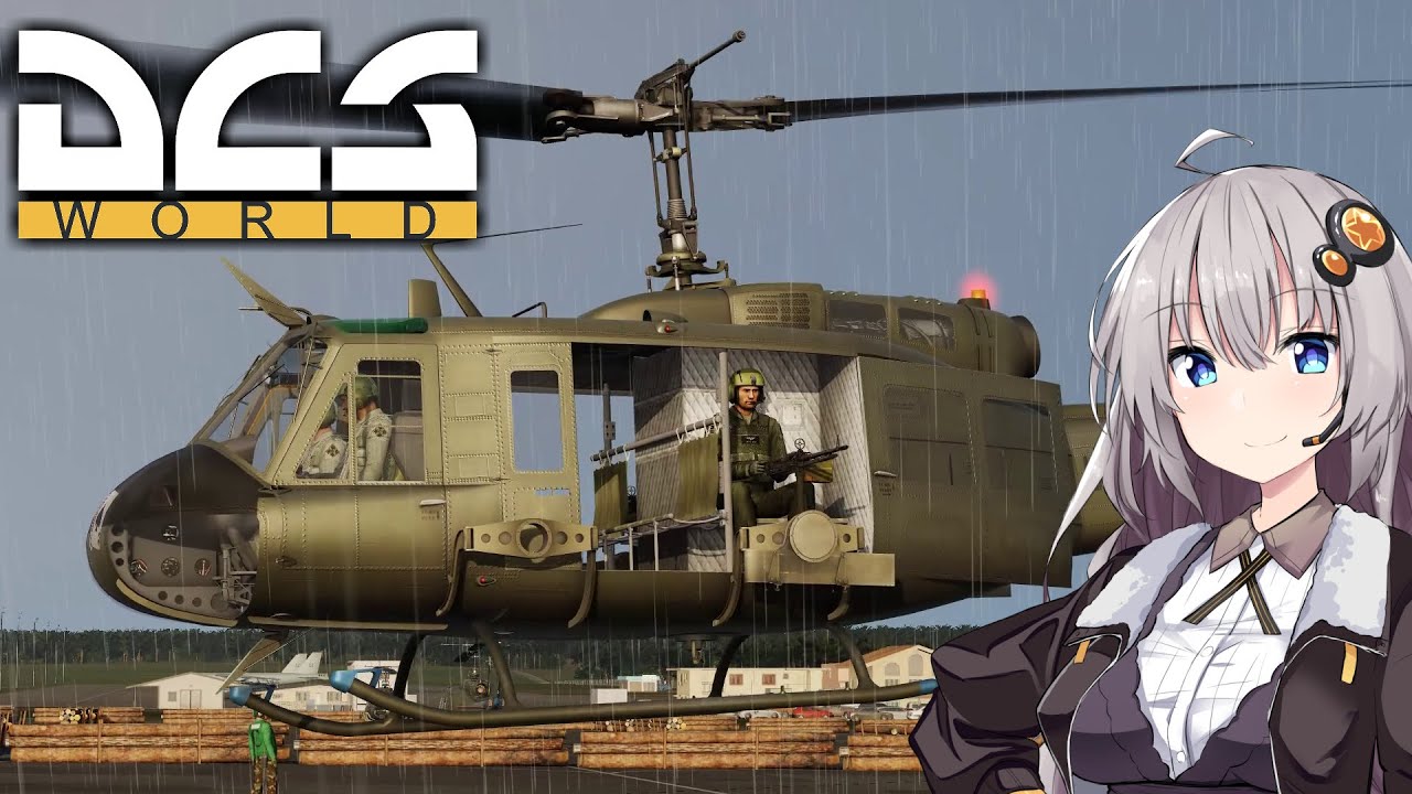 【DCS world UH-1】パラダイス・ロスト【VOICEROID実況】