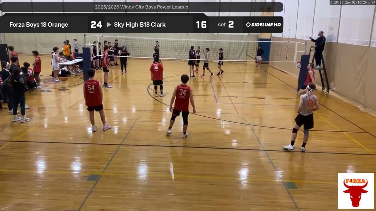 Forza Boys 18 Orange @ Sky High B18 Clark (2026.01.10)