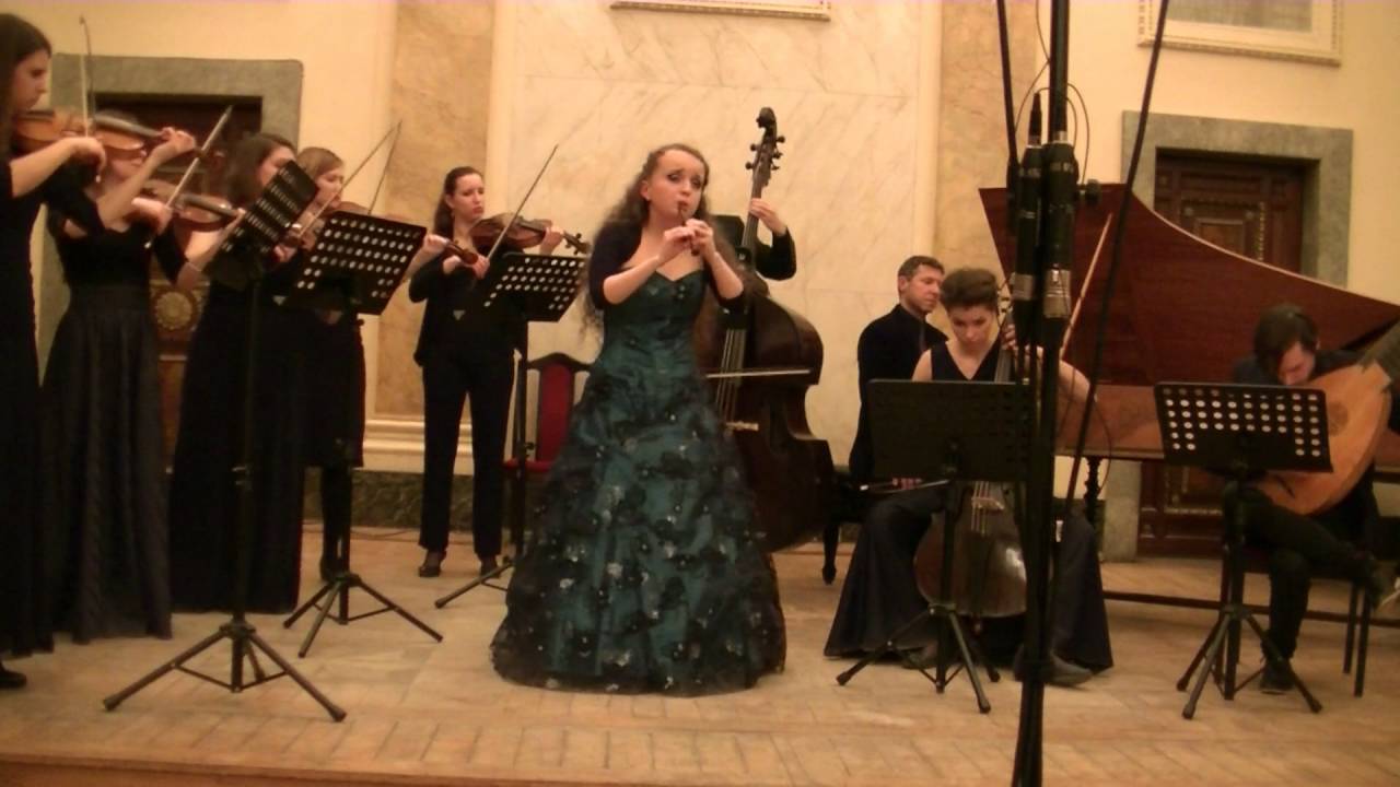 Antonio Vivaldi - Concerto C major RV 443 - Michaela Koudelková