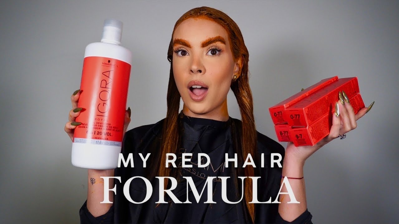 Как я крашу волосы в медный цвет | Schwarzkopf Igora Royal Formula (небольшая беседа)