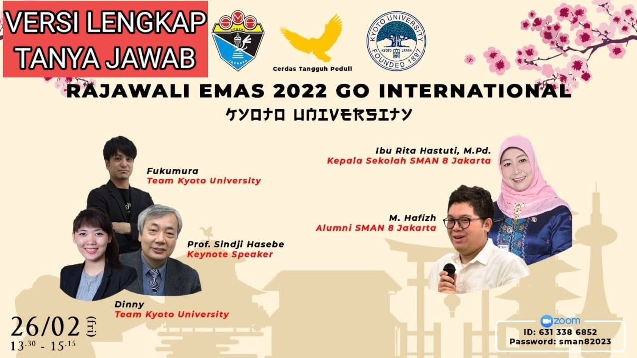 BAGAIMANA SUPAYA BISA KULIAH DI KYOTO UNIVERSITY JEPANG 🇯🇵🎎🏯  - Versi lengkap dengan tanya jawab