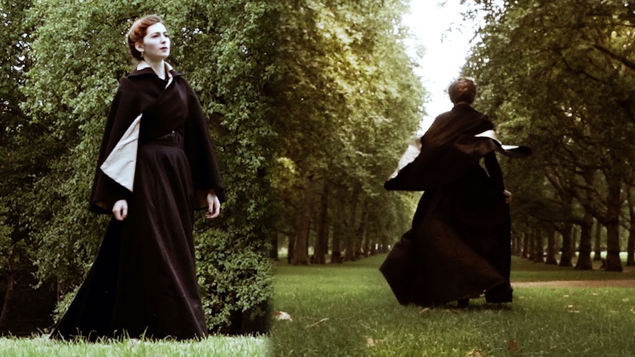 Rainy Days are for Tailoring Dramatic Victorian Skirts.
