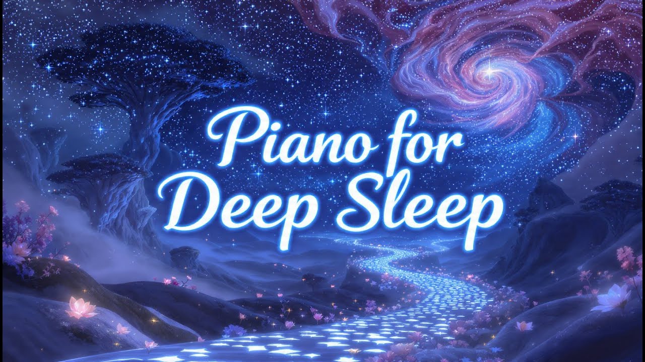 Cozy Winter Night Piano Jazz ❄️ Warm Fireplace Ambience for Deepest Sleep & Relaxation