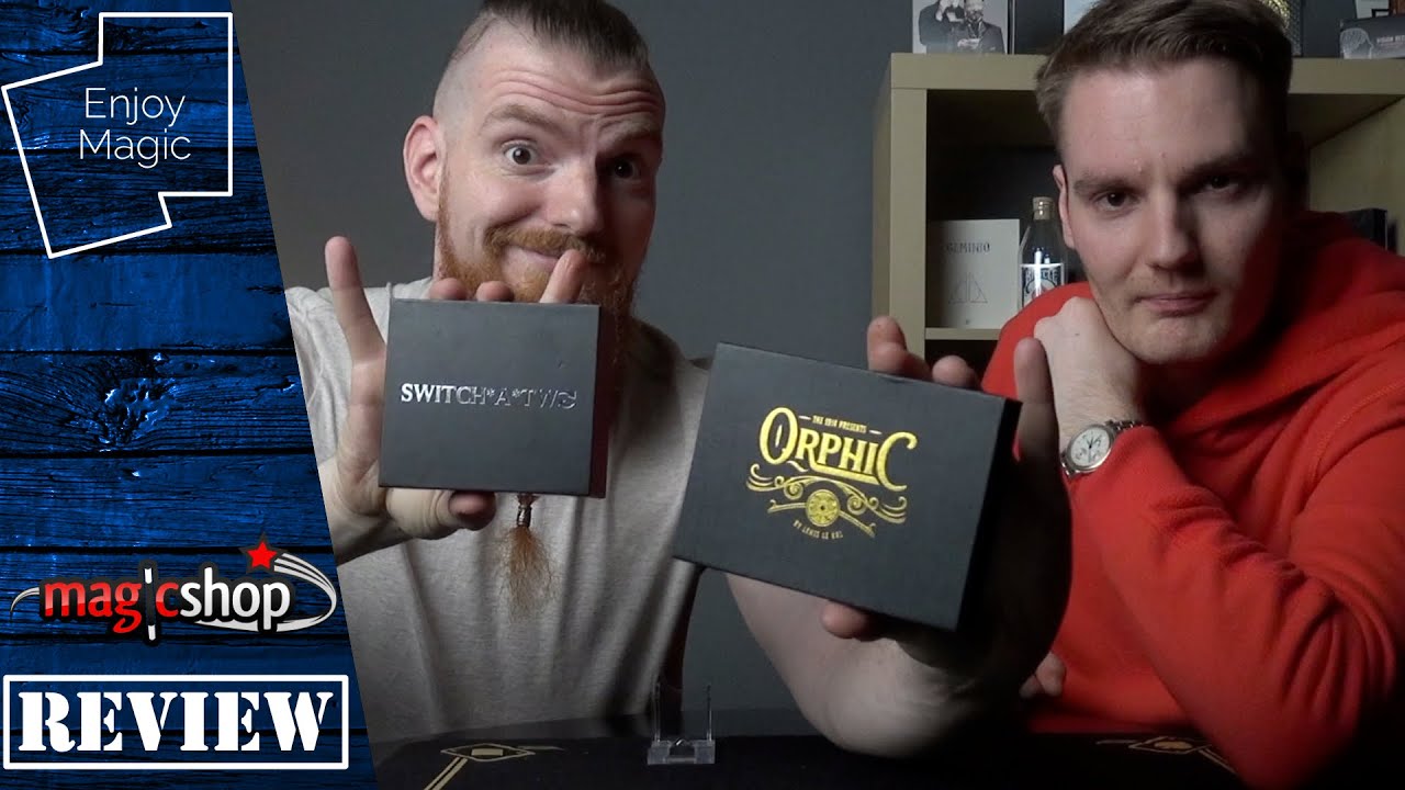 Orphic (Lewis Le Val) & Switch a Two (Mark Mason) || Enjoy Magic Review