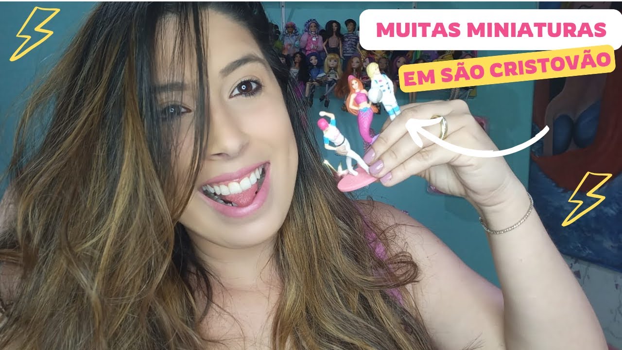 Miniaturas estão sobrando em São Cristovão. #barbie #dolls #feiradesaocristovao #monsterhigh