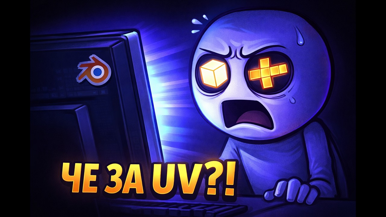База с UV-разверткой в Blender (Плюс лайфаки)