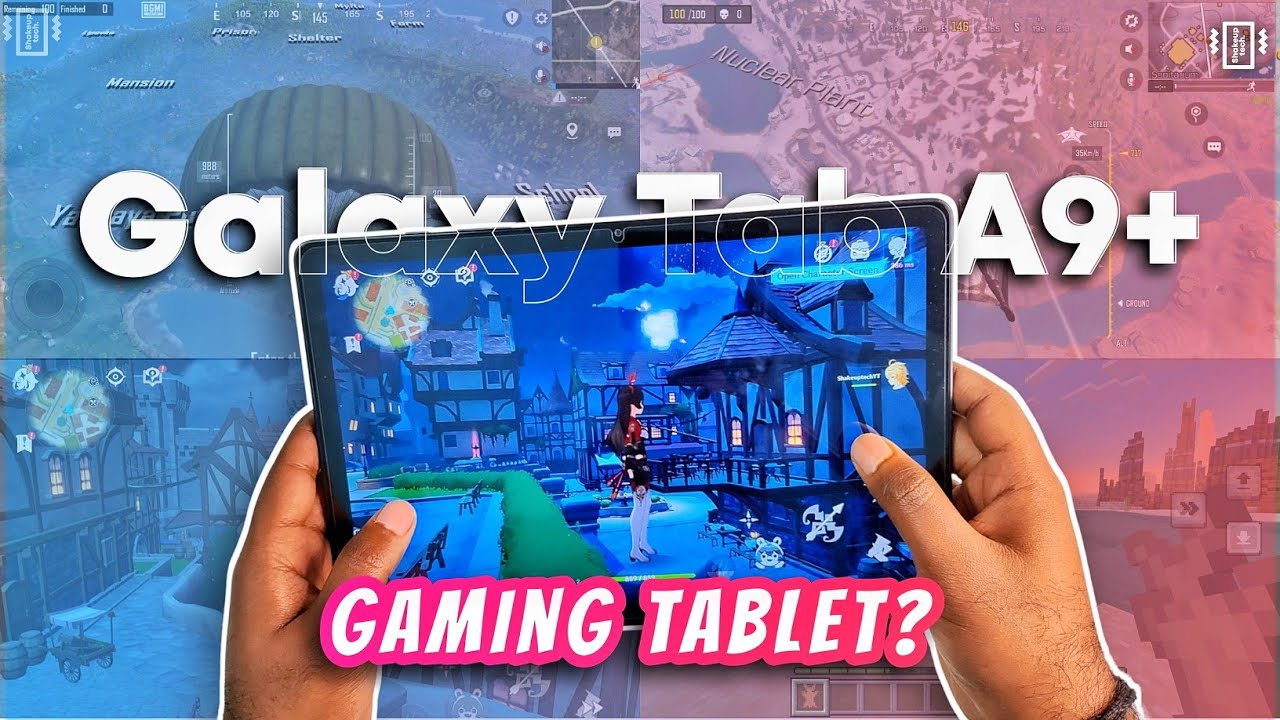 Игровой тест Galaxy Tab A9 Plus &mdash; потянет ли он Genshin, CODM, BGMI, Minecraft?