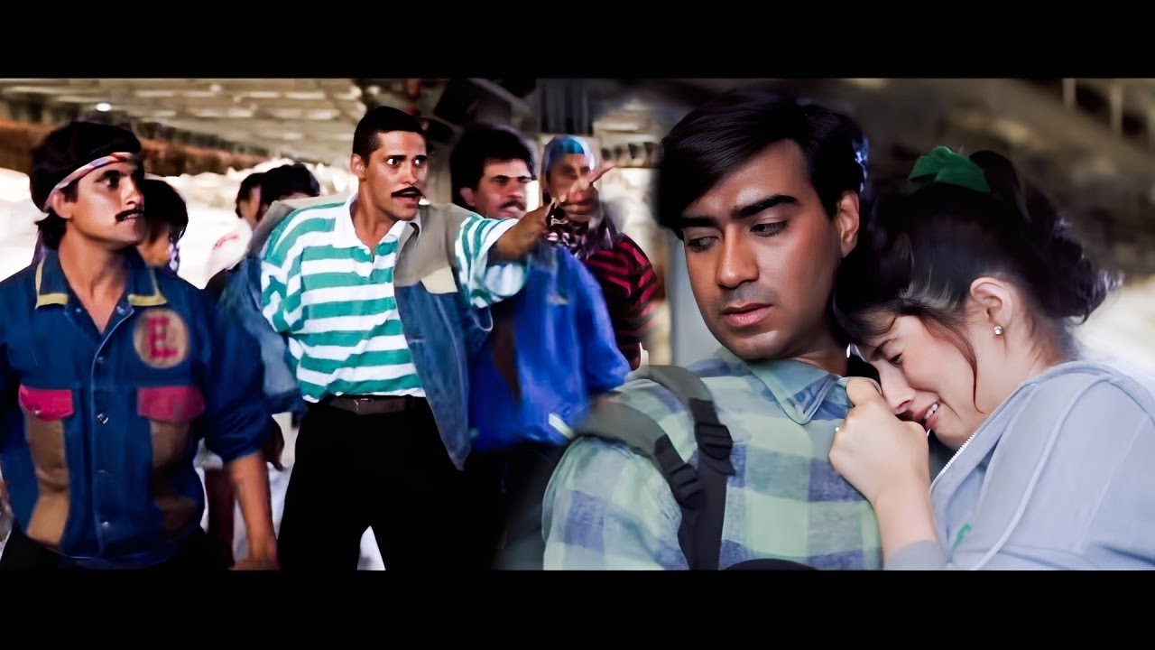 अजय देवगन की हीरो वाली एंट्री—गुंडों से लड़की की जान बचाने का जबरदस्त सीन!| Feel Good Movie Scenes