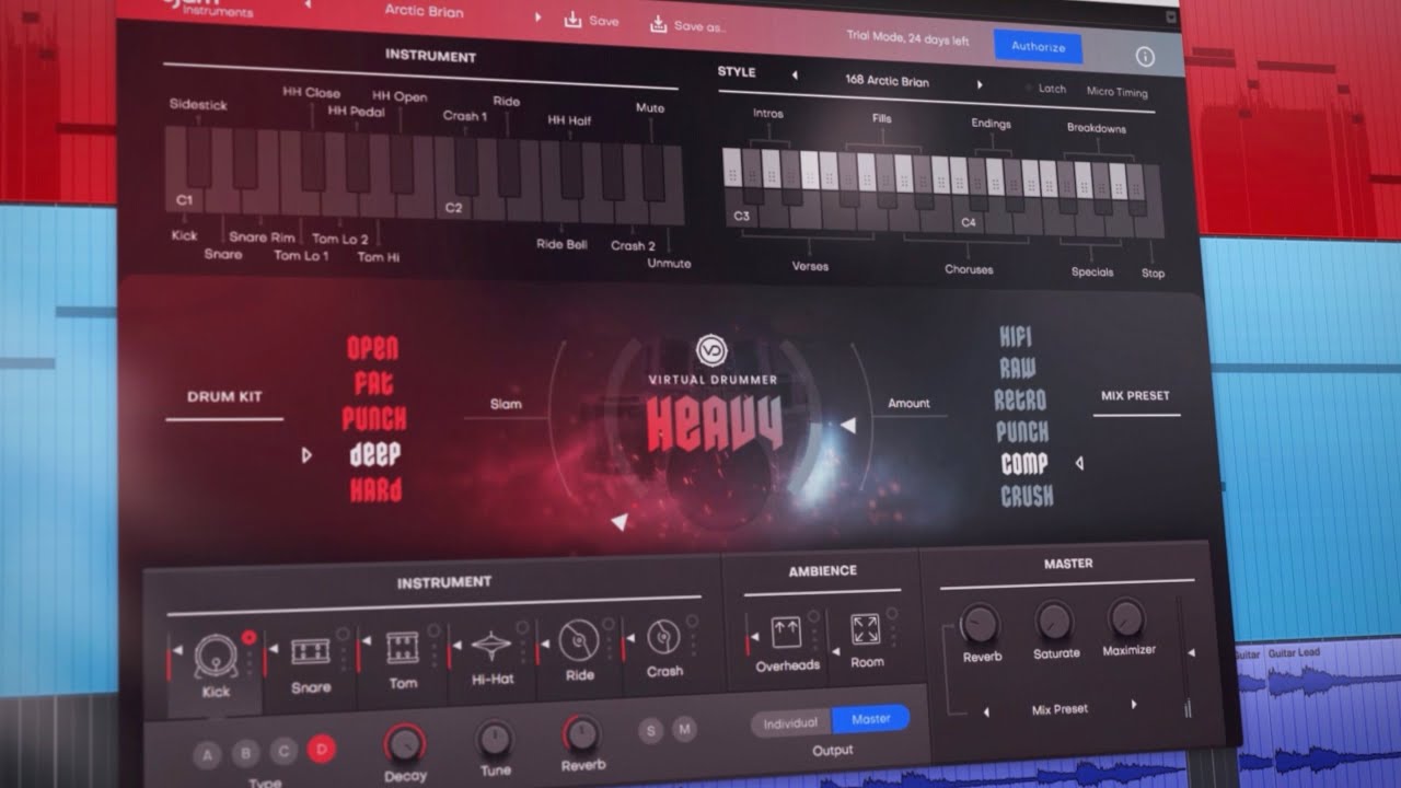 UJAM Instruments presents: Virtual Drummer HEAVY 2