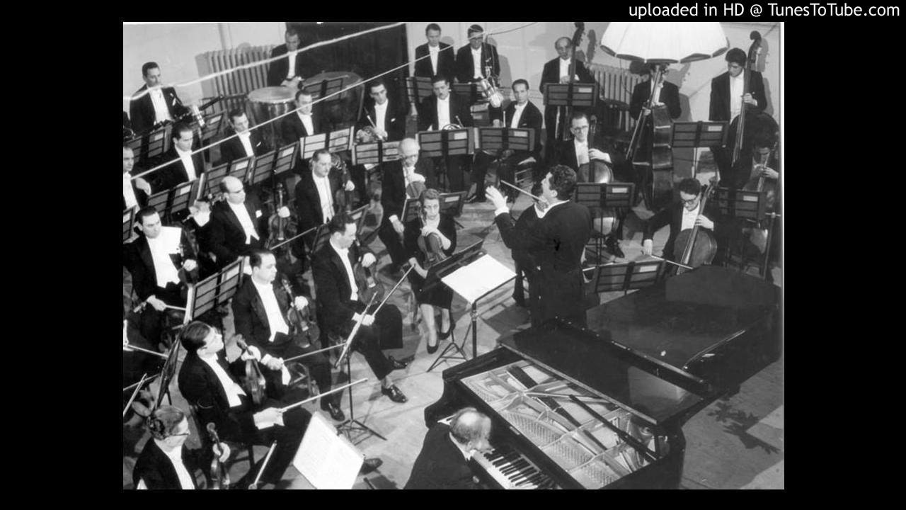 Brahms: Piano Concerto n 2 op 83 | Wilhelm Kempff | Pietro Argento | Orch Scarlatti (21.1.1958)
