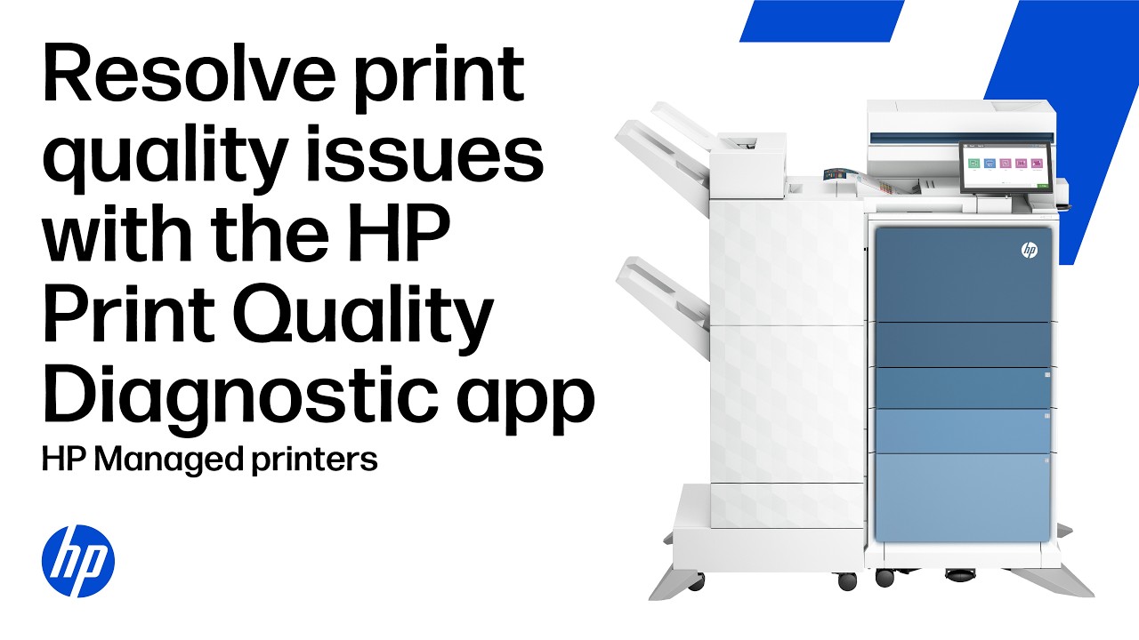 Устранение проблем с качеством печати с помощью приложения HP Print Quality Diagnostic | Управляе...