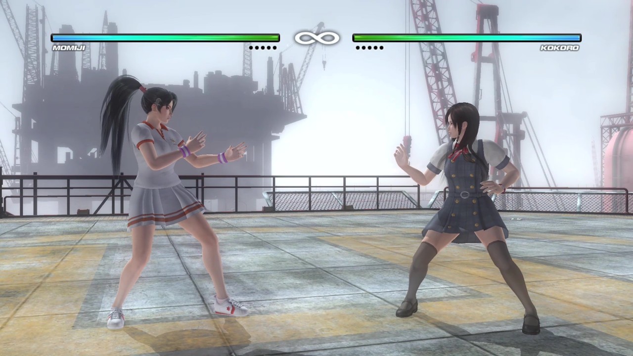 DEAD OR ALIVE 5 - Momiji VS Kokoro