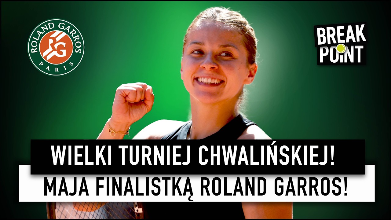 NA ŻYWO: ANDRIEJEWA LEPSZA OD CHWALIŃSKIEJ W FINALE ROLAND GARROS! REWELACYJNY TURNIEJ MAI!