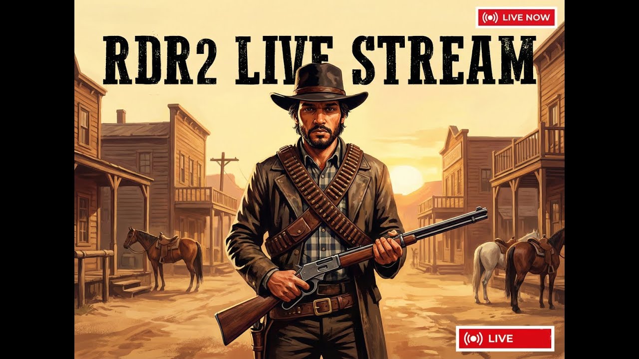 Outlaw Adventures in the Wild West! | Red Dead Redemption 2 Live Stream | BallisticBlade