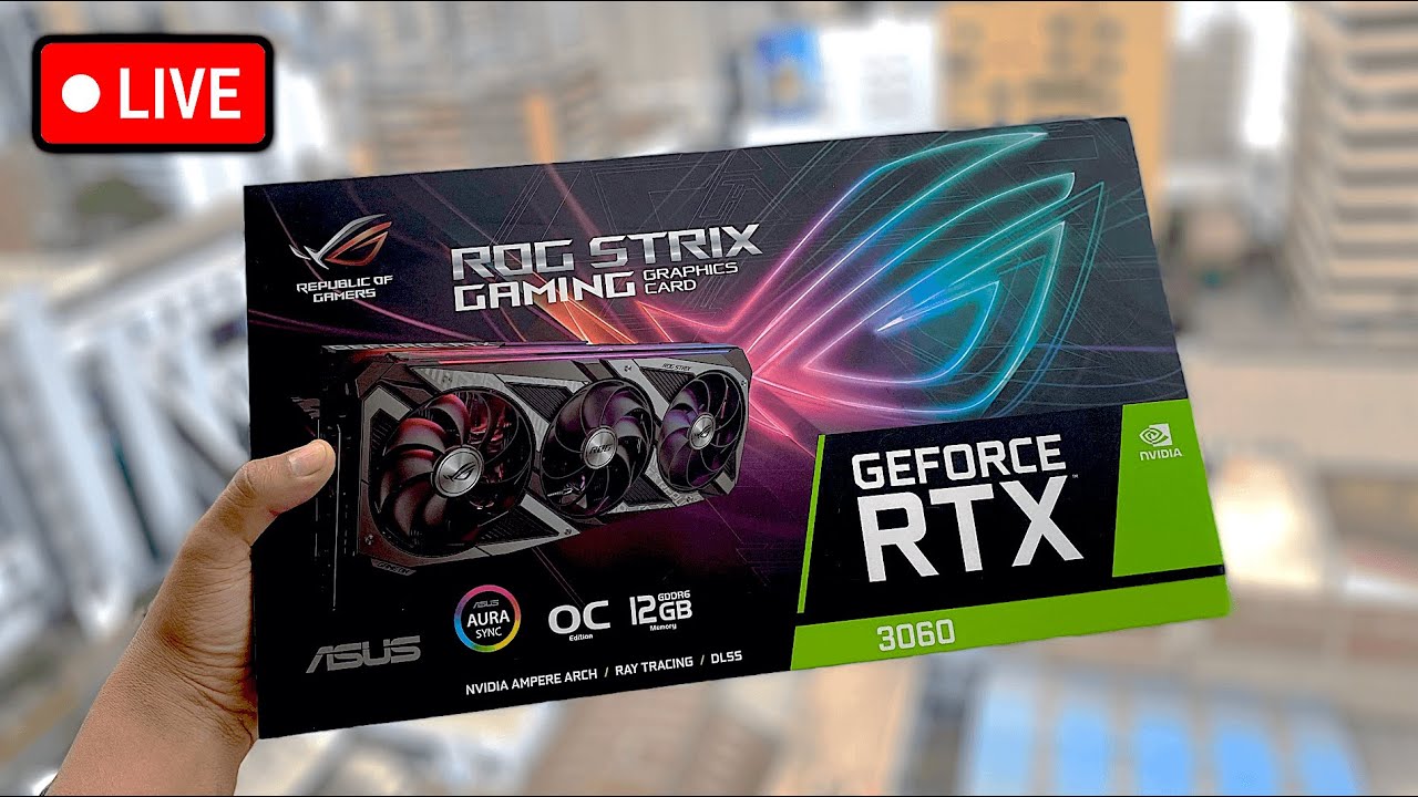 ✅ RTX 3060 ✅ La TARJETA GRAFICA QUITA SED del PUEBLO con 12 GB VRAM ✅